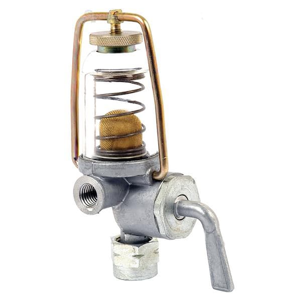 Aftermarket 80311901 New Fuel Tap w Filter Fits Zetor Tractor Models 10011 10045 Plus 8031 1901 - main